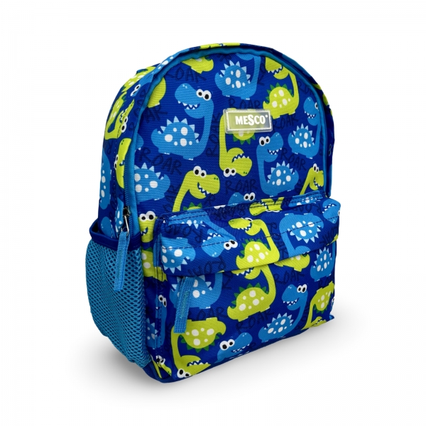 Ghiozdan mic de gradinita, 2 compartimente, Dinozauri, 32 cm