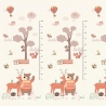 Covor de joaca pentru copii U-Grow, din spuma, pliabil, 2 fete, impermeabil, izolant, 180 x 200 x 1 cm