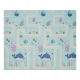 Covor de joaca pentru copii U-Grow, din spuma, pliabil, 2 fete, impermeabil, izolant, 180 x 200 x 1 cm