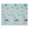 Covor de joaca pentru copii U-Grow, din spuma, pliabil, 2 fete, impermeabil, izolant, 180 x 200 x 1 cm