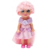 Papusa mini printesa, Dreameez, 12 cm, Roz