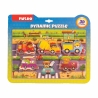 Puzzle trafic - Masinute, 17 piese, spuma EVA, 3+ ani, Multicolor