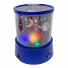 Lampa cu proiectii 3D, Planete si stele, cablu USB inclus, 12 cm