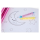 Carte de colorat cu sabloane, Cutie Crew, 16 pagini de colorat, markere si creioane incluse, Multicolor