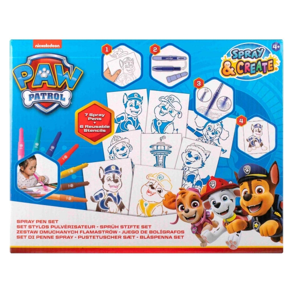 Set carioci magice de suflat, reutilizabile, Paw Patrol