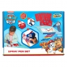 Set carioci magice de suflat, cu aerograf electric, Paw Patrol