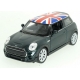 Macheta metalica Mini Cooper New Mini Hatch, Welly, scara 1:36, Verde