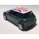 Macheta metalica Mini Cooper New Mini Hatch, Welly, scara 1:36, Verde