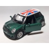Macheta metalica Mini Cooper New Mini Hatch, Welly, scara 1:36, Verde