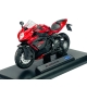 Macheta motocicleta metalica MV Agusta F3 RR, Welly, Scara 1:18, Rosu/Negru