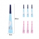 Set 6 Suflatori Gender Reveal, Girl or Boy, din Carton, 20 x 5 cm, Roz/Albastru