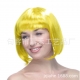 Peruca Cosplay pentru Femei, Stil Colorat, Tunsoare Bob cu Breton, Ideala pentru Carnaval, Halloween si Petreceri, Galben