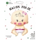 Balon din Folie Metalizata, Figurina Fetita, Tema Botez, 73x48 cm,  Ambalaj Individual, Pai Inclus, Umflare cu Aer sau Heliu, Roz