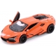 Macheta metalica Kinsmart, Lamborghini Revuelto, 12 cm, Portocaliu