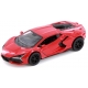 Macheta metalica Kinsmart, Lamborghini Revuelto, 12 cm, Rosu