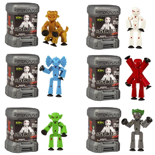 Capsula Stickbot Monster - figurina surpriza
