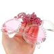 Ochelari Decorativi, Tema Nunta, Model Bride to Be, din Plastic, Roz