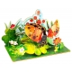 Puzzle 3D din lemn, Gargarita, 49 piese, 8+ ani, Multicolor