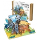 Puzzle 3D din lemn, Gandacel, 38 piese, 8+ ani, Multicolor