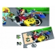 Puzzle din lemn 15 piese - Mickey si pilotii de curse