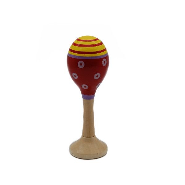Maracas din Lemn, Momki, 13 cm
