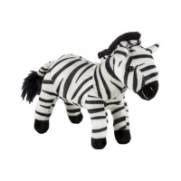 Jucarie de plus zebra, 19 cm