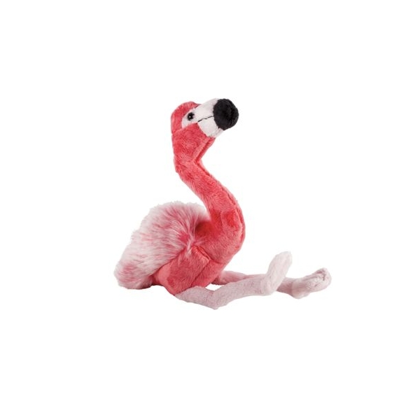 Jucarie de plus pasare flamingo, 24 cm