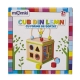 Cub din lemn cu forme de sortat