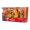 Set 5 figurine Incredibles 2 - Incredibilii