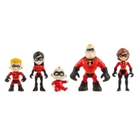Set 5 figurine Incredibles 2 - Incredibilii