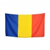 Steag tricolor romania, cu bat pentru fixare pe perete, 90 x 150 cm