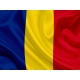 Steag tricolor romania, cu bat pentru fixare pe perete, 90 x 150 cm
