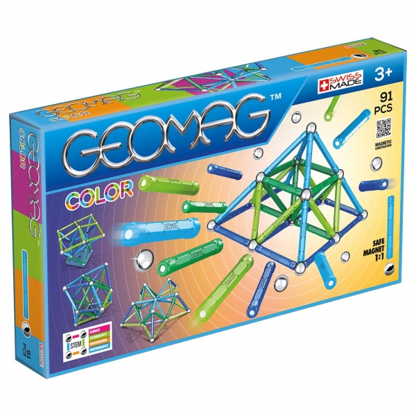 Set constructie  magnetic Geomag Color 91