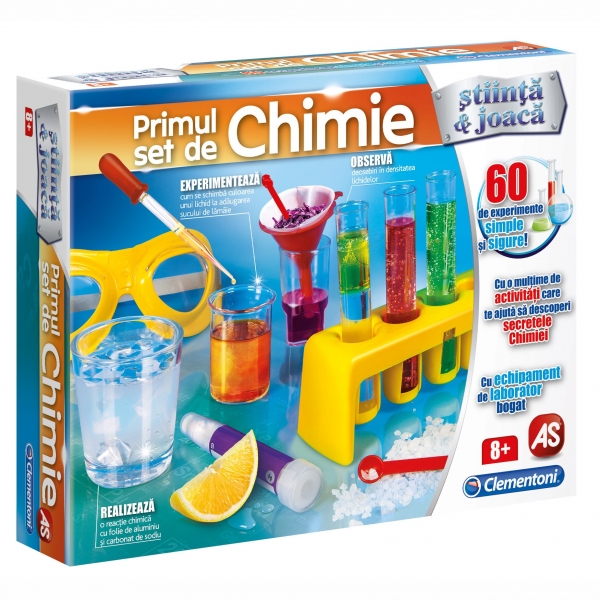 Primul set de chimie - Stiinta si joaca
