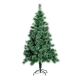 Brad artificial de Craciun tip pin nins, pentru interior/exterior, inaltime 90 cm, verde, suport plastic inclus