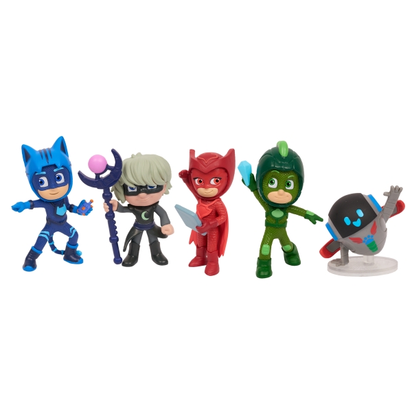 Set Figurine Pj Masks Super Moon 5 Pack Collectible