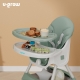 Scaun de masa 2 in 1, pliabil, verde, U-Grow