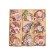 Set 18 decoratiuni de Craciun din lemn cu snur pentru agatare in brad, model gnomi, diferite dimensiuni, multicolor