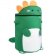 Cutie de depozitare 2in1 impermeabila, covor pentru jucarii si lego 150cm, capacitate mare, cu manere, cu sfori, inaltime 40cm, Verde