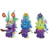 Set 3 figurine Strumfi cu masca si toiag