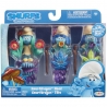 Set 3 figurine Strumfi cu masca si toiag