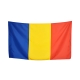 Steag tricolor Romania, material textil, 30x45 cm
