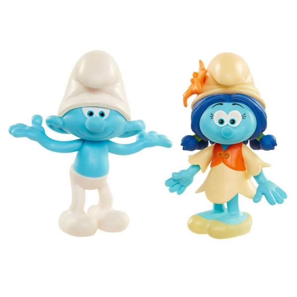 Set 2 Strumfi- Clumsy si Smurflily