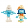 Set 2 Strumfi- Clumsy si Smurflily