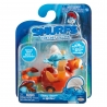 Set figurine Strumfii 5,7 cm - Clumsy si vehiculul libelula