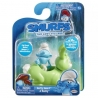 Set figurine Strumfii 5,7 cm - Hefty si vehicul iepuras