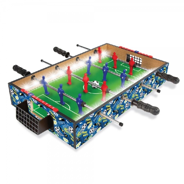 Masa de fotbal cu lumini LED, 8+ ani, 40 cm, Rising Sports