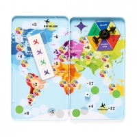 Joc magnetic educativ - Calatorie cu avioane