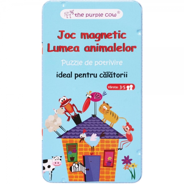Joc magnetic Momki - Lumea animalelor