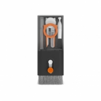 Kit Multifunctional de Curatare Produse Electronice 10in1, pentru Laptop, Tastatura, Telefon, Casti, Negru